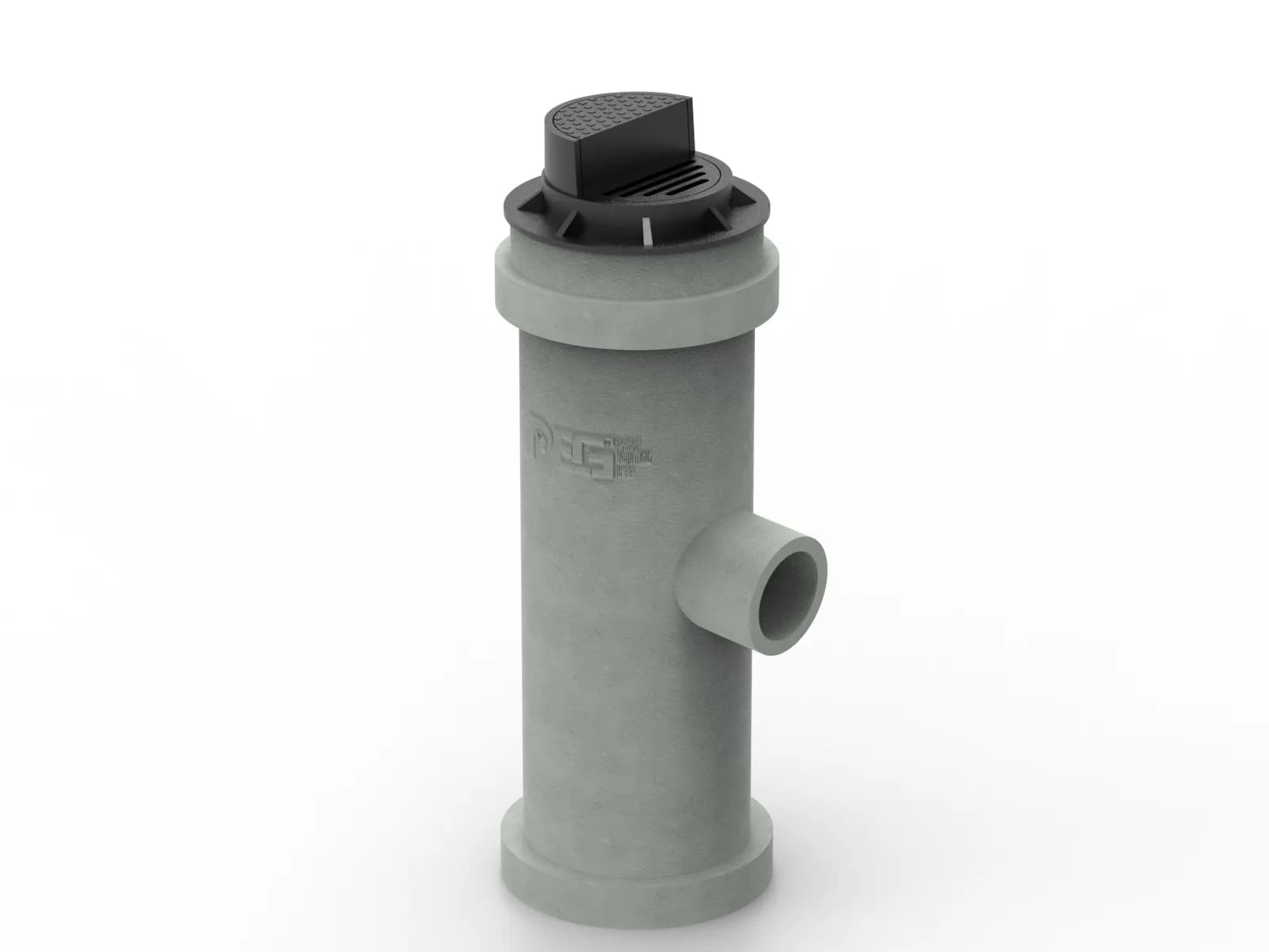Catch basin with side inlet frame and cover