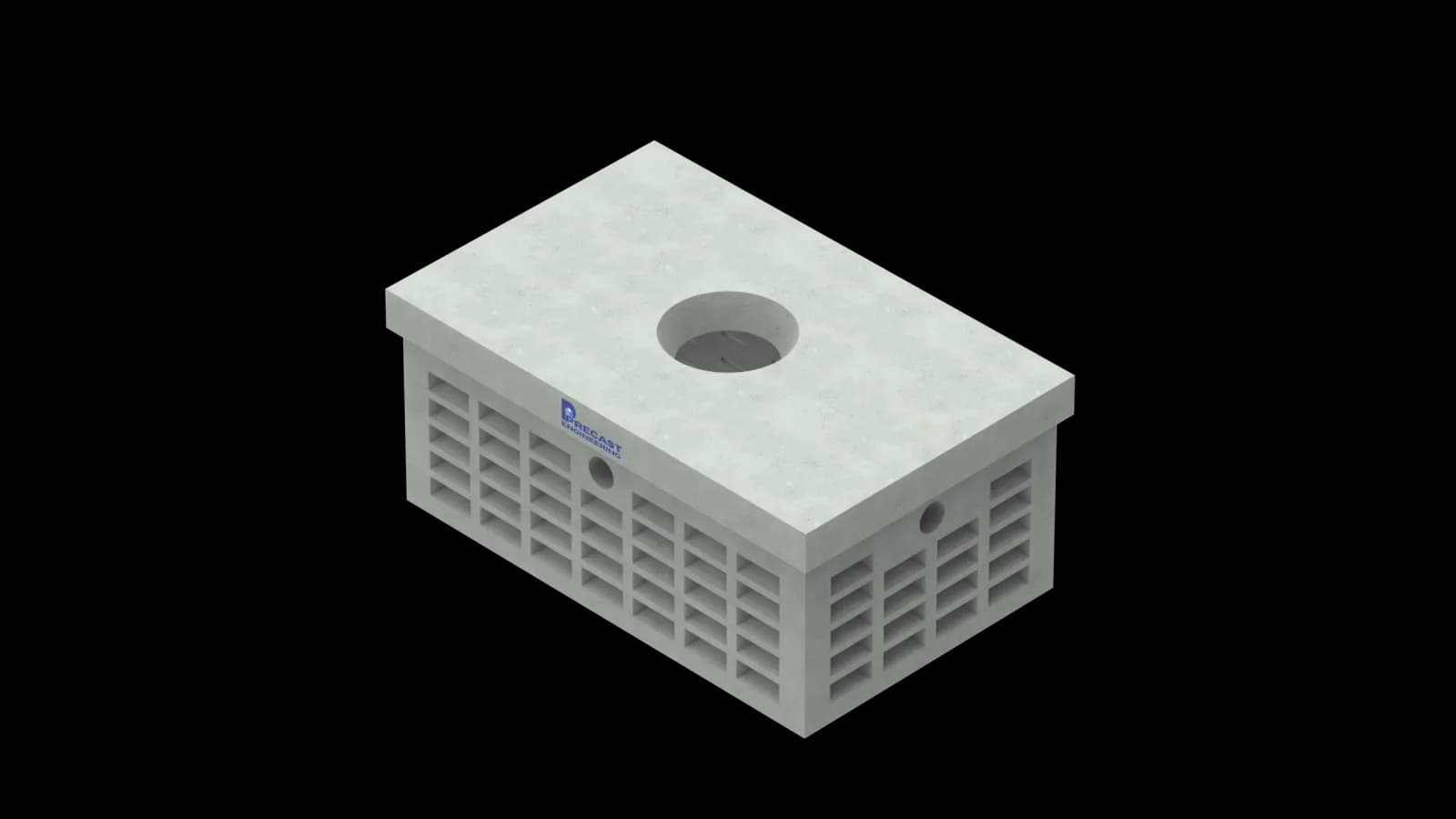 3ft precast leaching galley section