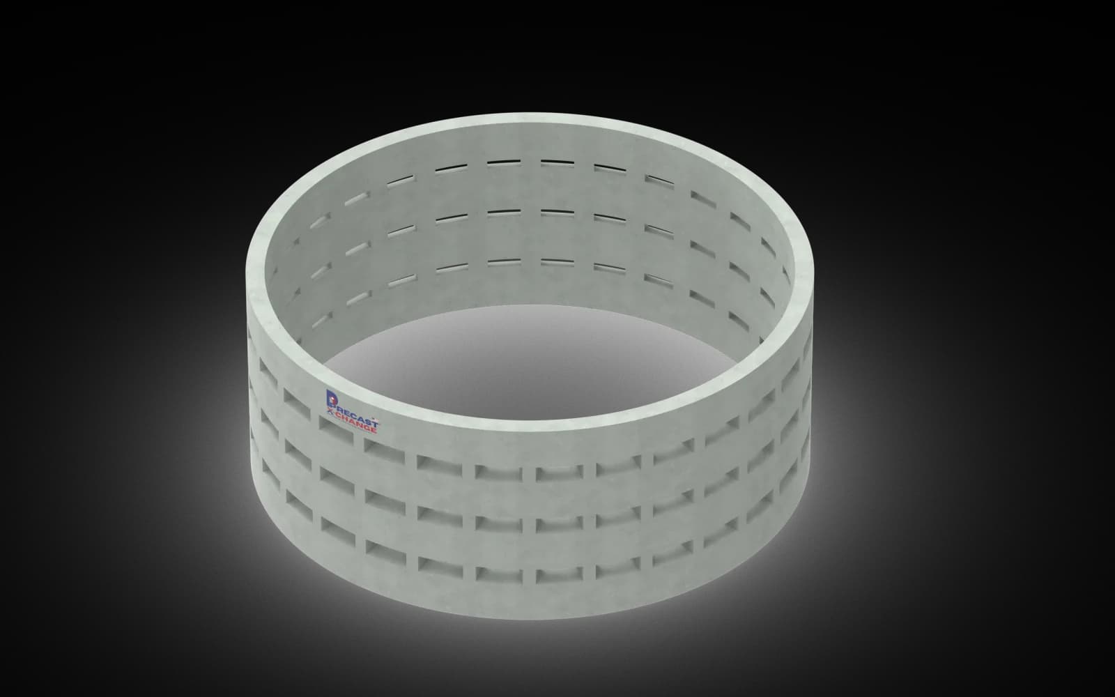 10-4 precast storm ring section