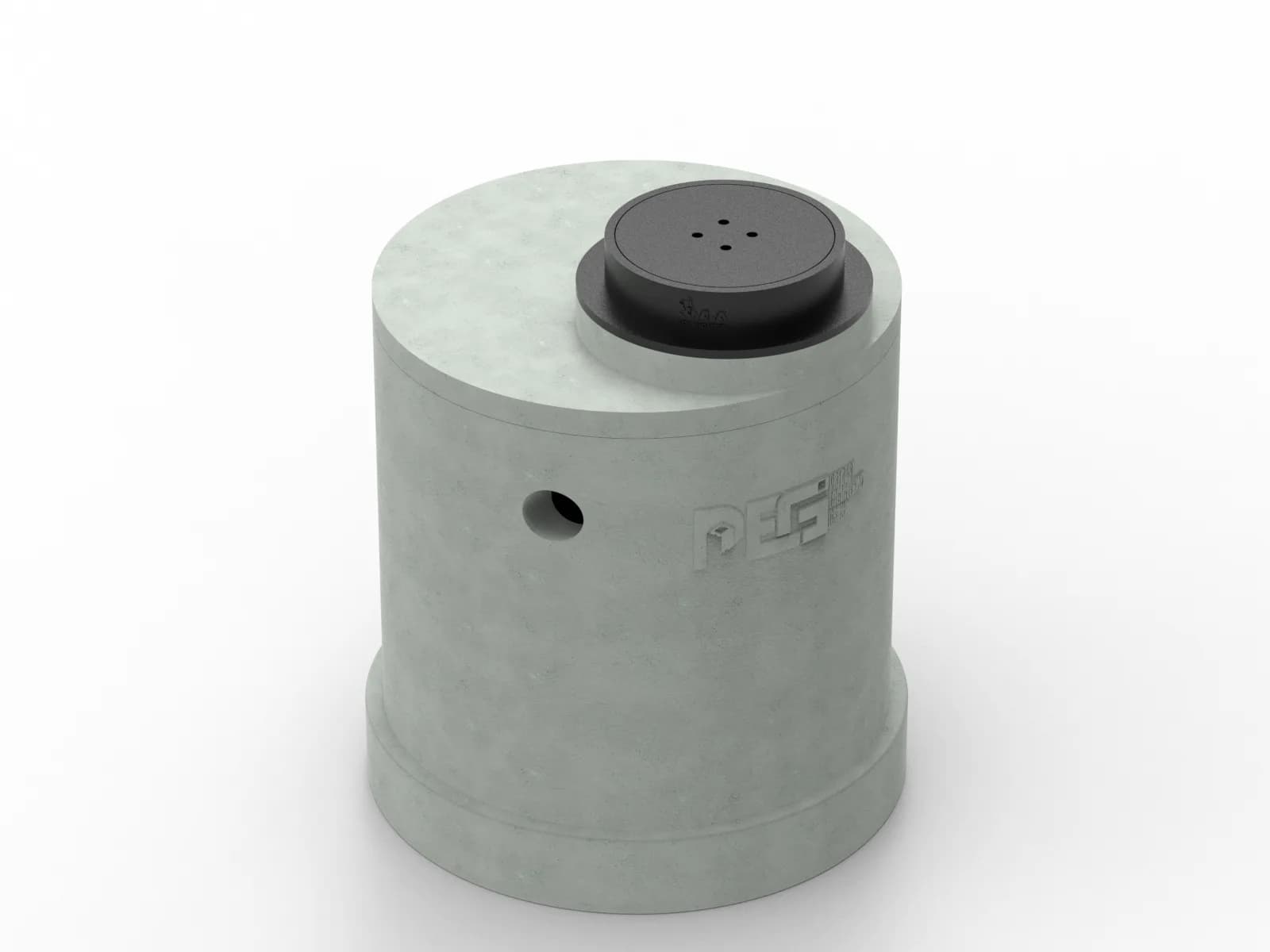 Precast reinforced concrete manhole